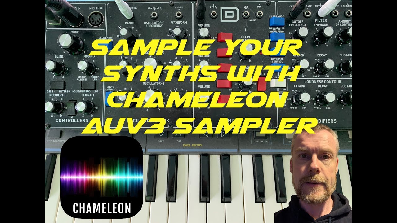 Using Chameleon Sampler to sample your synths