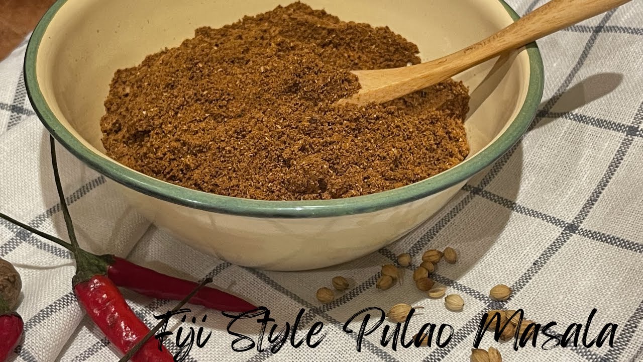 Pulao Masala Fiji Style | Homemade Palao Masala Recipe | Fijian Pulao Masala Recipe