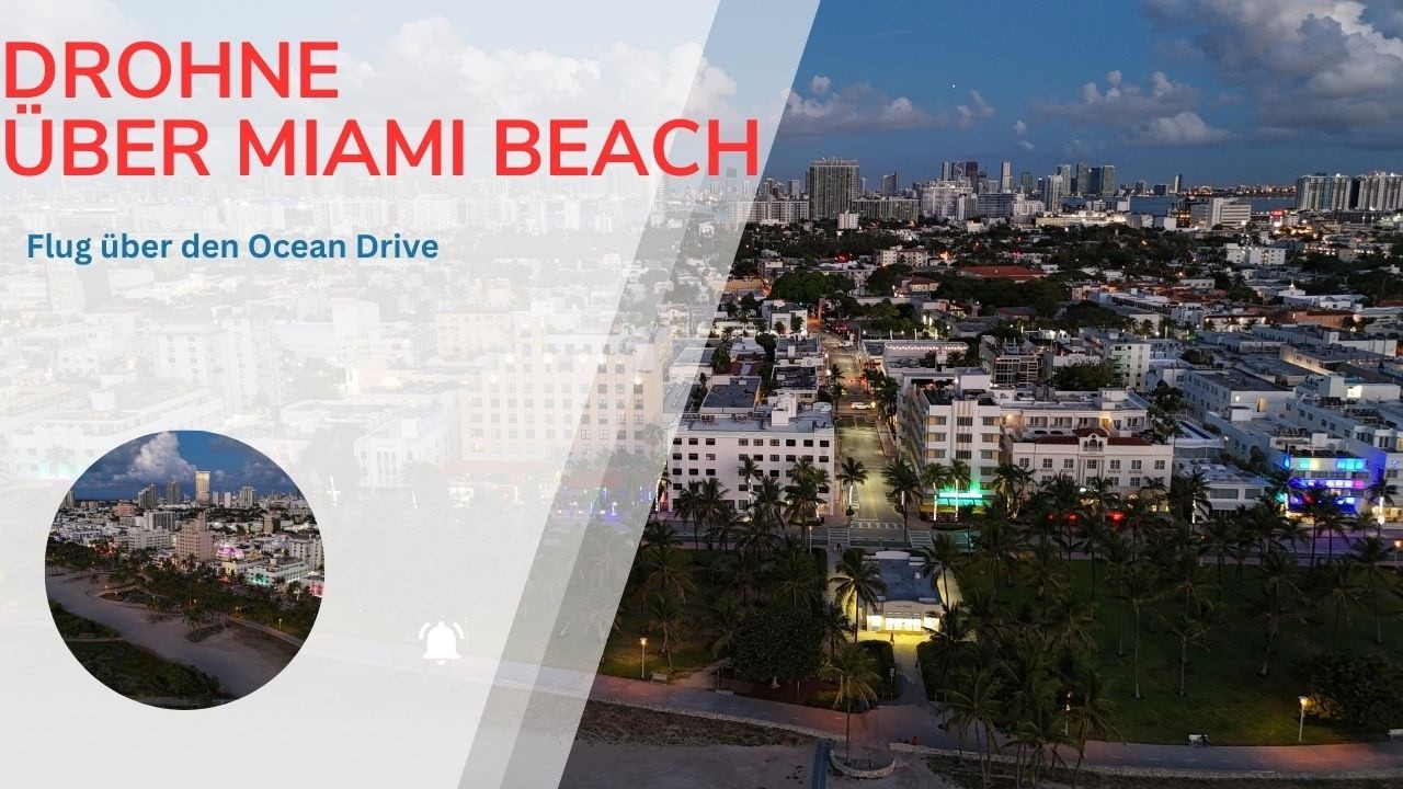🌴 Miami Beach & Ocean Drive aus der Drohnenperspektive   #travelvlog #travel #miami #dji
