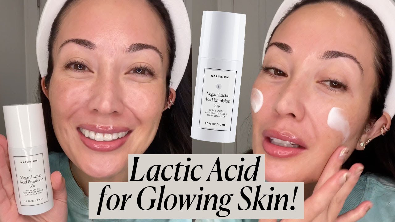 My Secret to Glowing Skin: NATURIUM Vegan Lactic Acid Emulsion 5% | NATURIUM