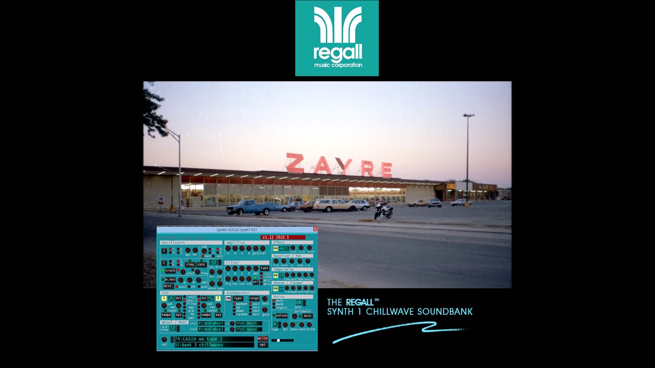 FREE chillwave soundbank for Synth1 VST - Boards of canada Style