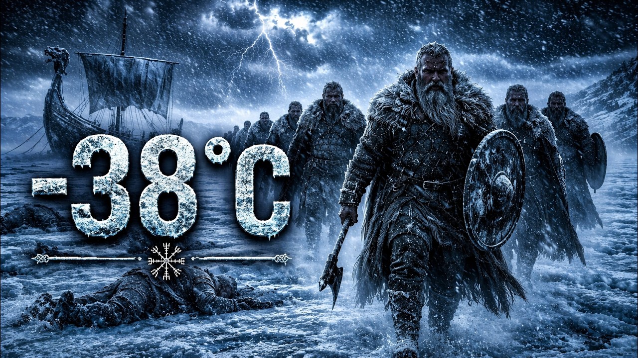 -38° Grad Schritte im Eis | Vikingerlied Nordic Music