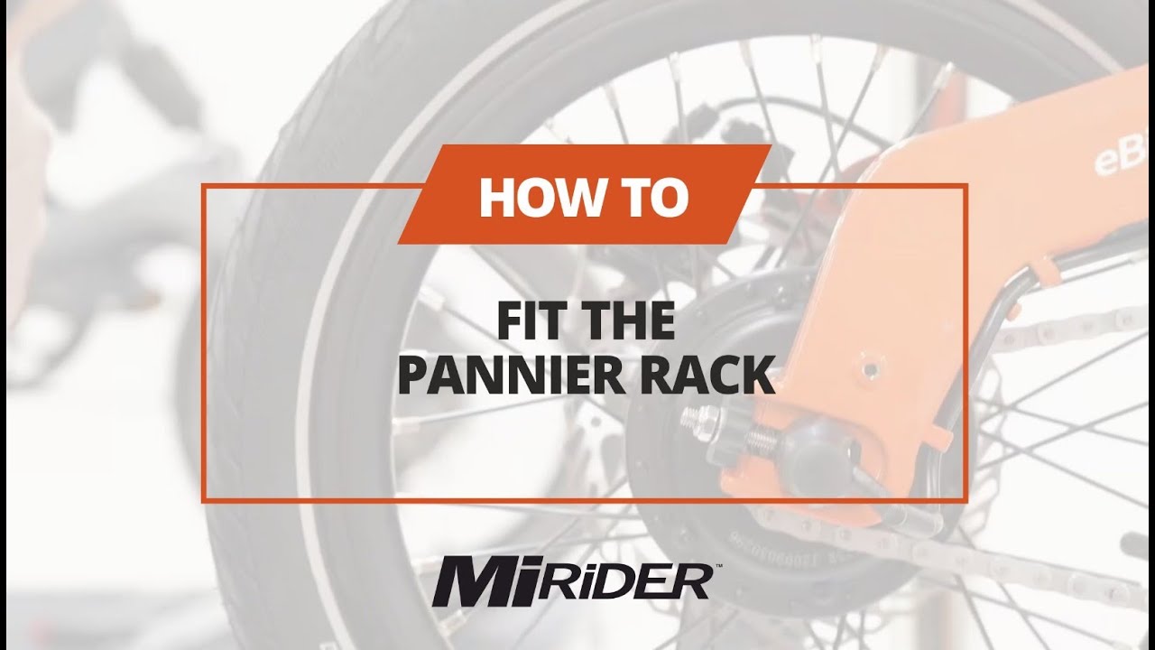 Fitting the Pannier Rack