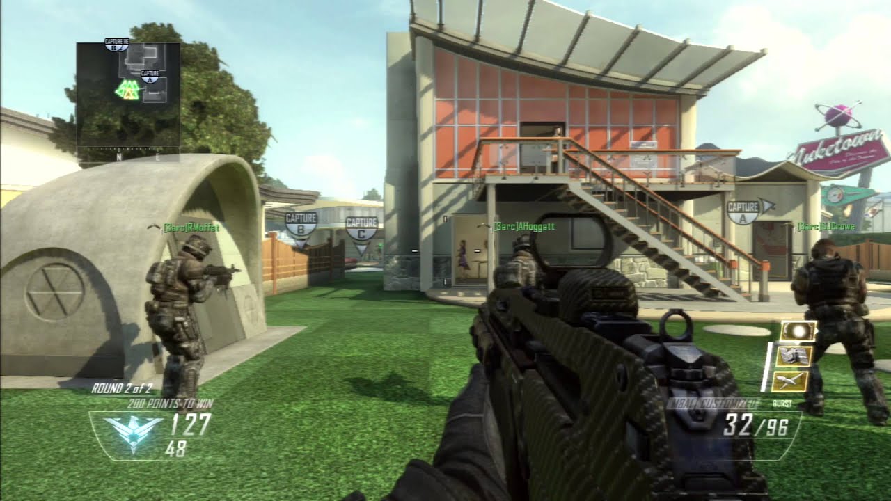 BO2: *SOLO* WIRLD FIRST QUAD NUCLEAR W/M8A1 ON NUKETOWN