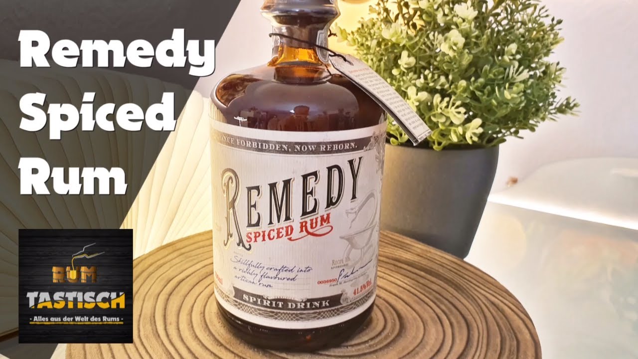 Remedy Spiced Rum | Rum-Tasting 🥃 Dieser Rum sollte apothekenpflichtig sein! 😄