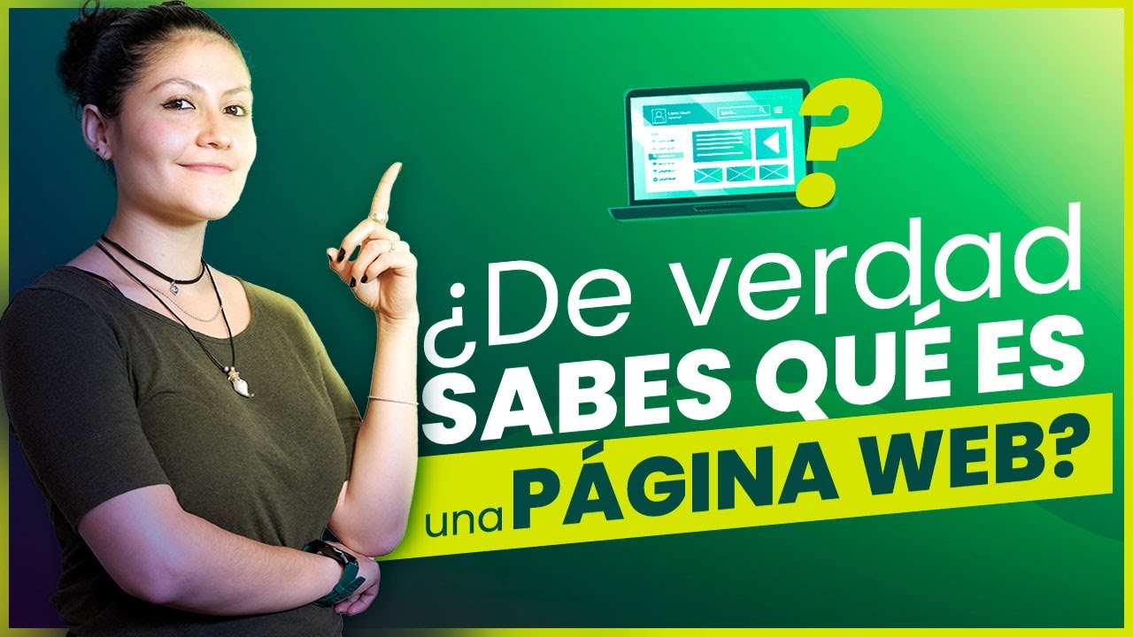 ¿Qué es una página web? Spoiler: NO es lo mismo que un sitio web😮