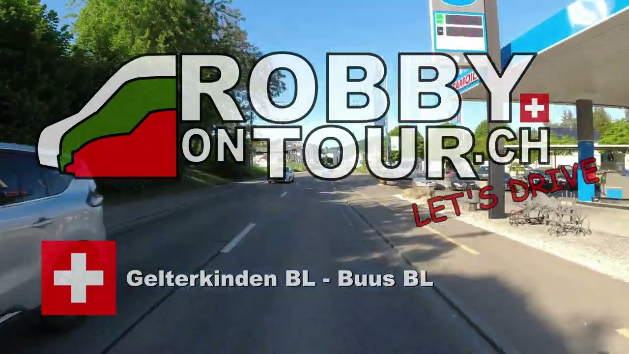 Let's Drive🚐 | Gelterkinden BL ⇨ Buus BL, Switzerland | 4K UHD 60fps