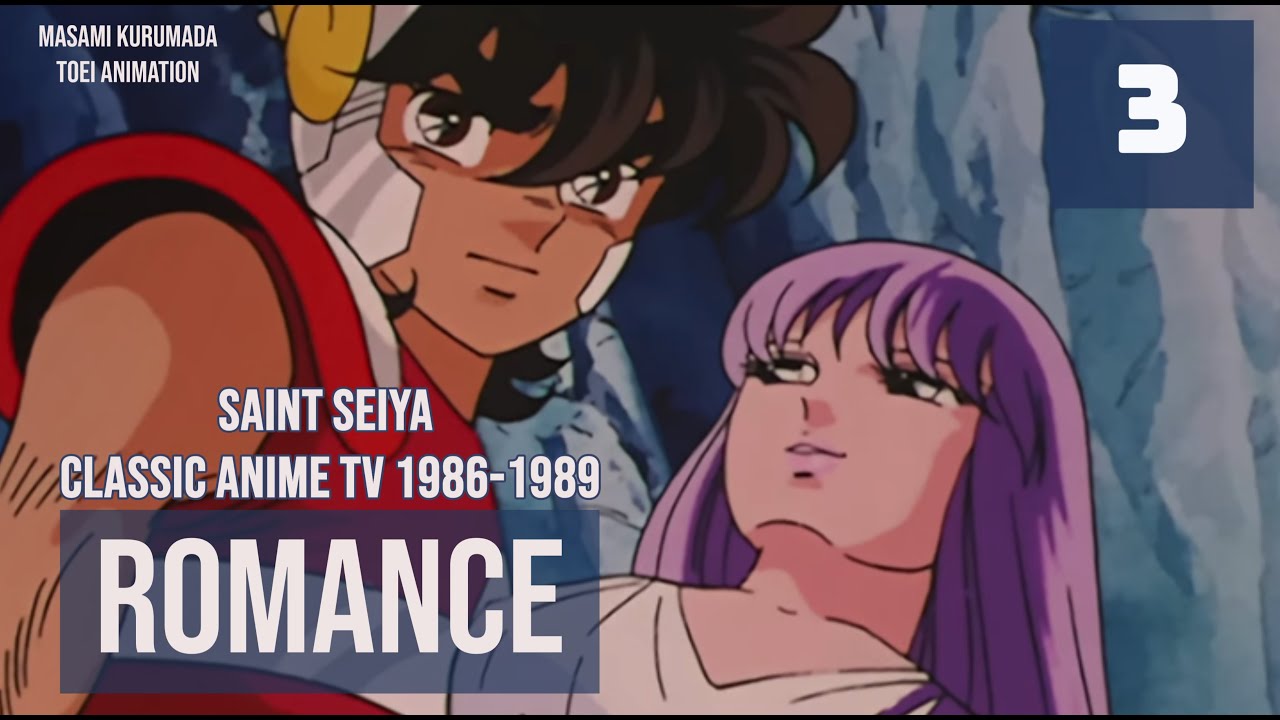 SEIYA & SAORI - Saint Seiya Love Story Review - Romance in Saint Seiya Classic Anime 1980s