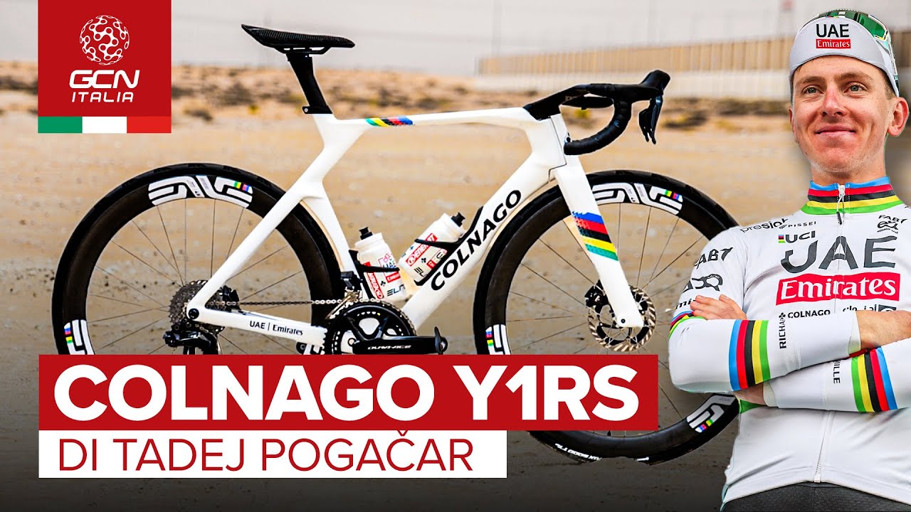 La Colnago Y1Rs di Tadej Pogačar | Biciclette dei Professionisti