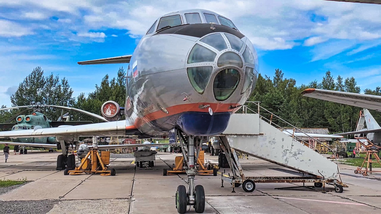 Aeroflot 🇷🇺 TUPOLEV TU-134 at Riga Aviation Museum | 4K