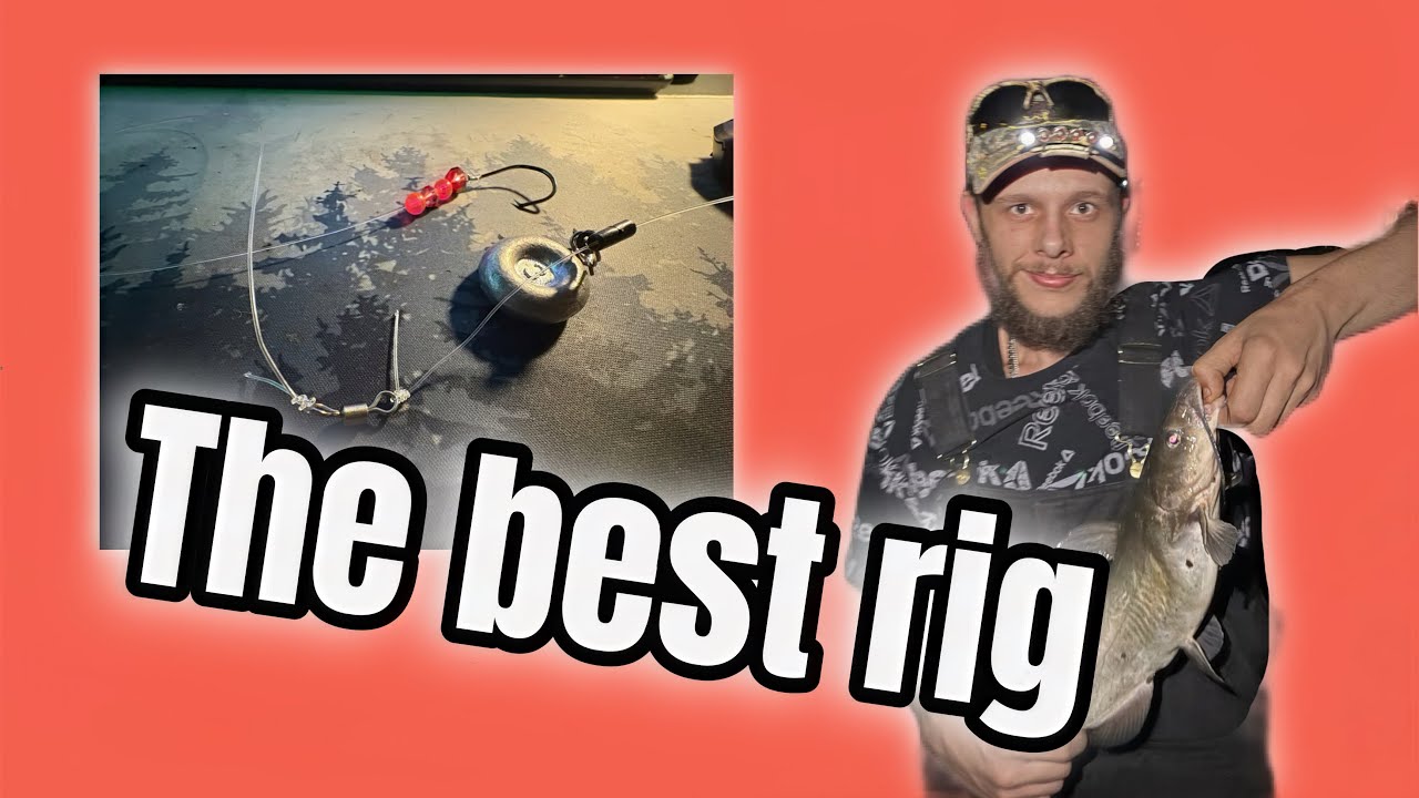 The BEST Catfish Rig for bank fishing (Carolina Rig)
