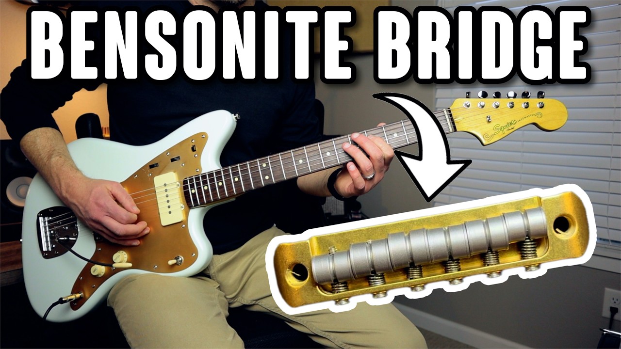 BENSONITE Jazzmaster Jaguar Bridge Review - Plus STAYTREM Comparison!
