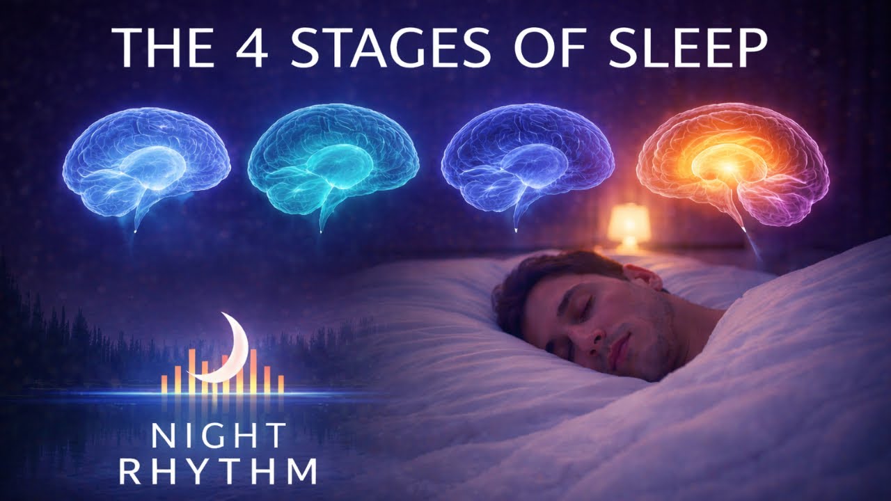 The 4 Stages of Sleep Explained Clearly (REM & Non-REM)