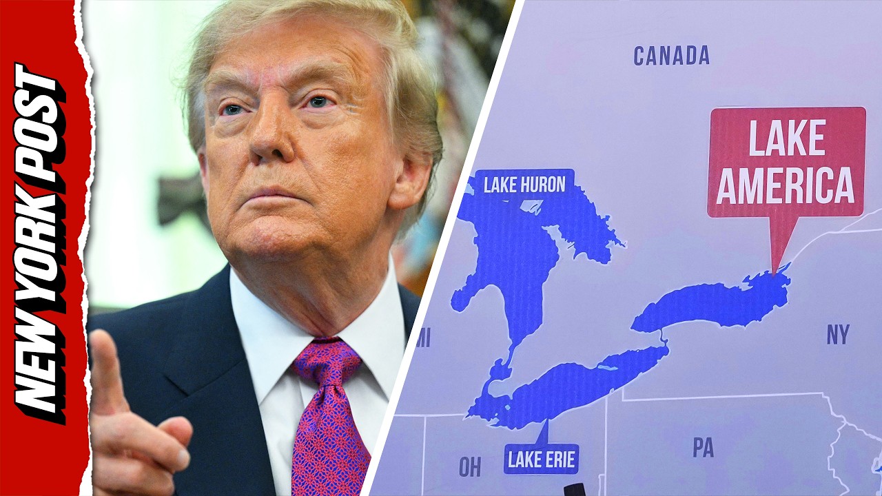 &lsquo;It&rsquo;s official&rsquo;: Trump signs order renaming Lake Ontario &lsquo;Lake of America&rsquo;