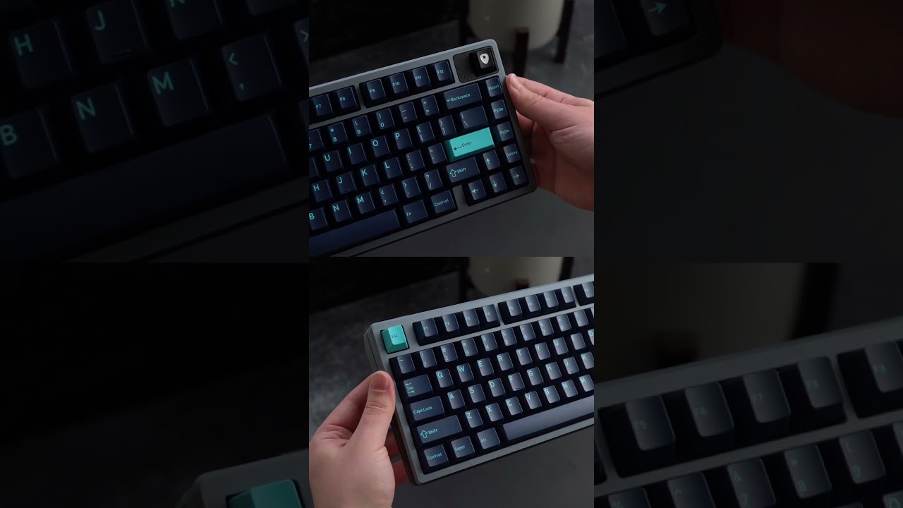 These keycaps are incredible 🤩 DCX Dusk unboxing and showcase 🙌🏼 #shorts #customkeyboard