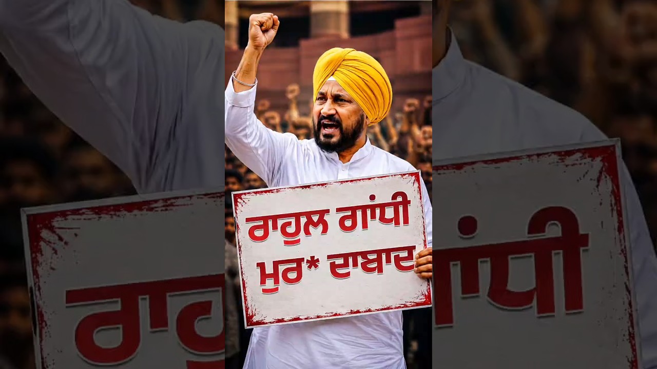 Charanjit Channi ਨੇ Rahul Gandhi ਖਿਲਾਫ ਲਗਾਏ ਨਾਅਰੇ | Delhi Student Protest | #CharanjitSinghChanni