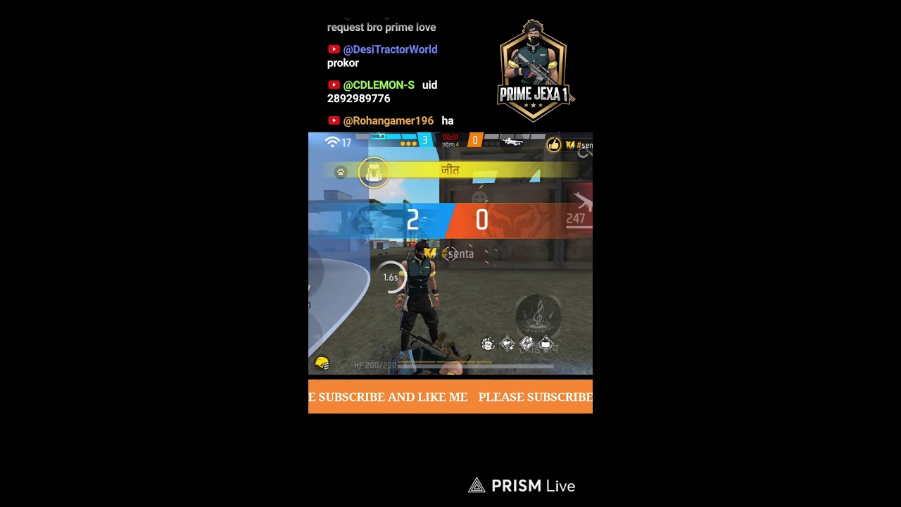 Live streaming of jexa 1