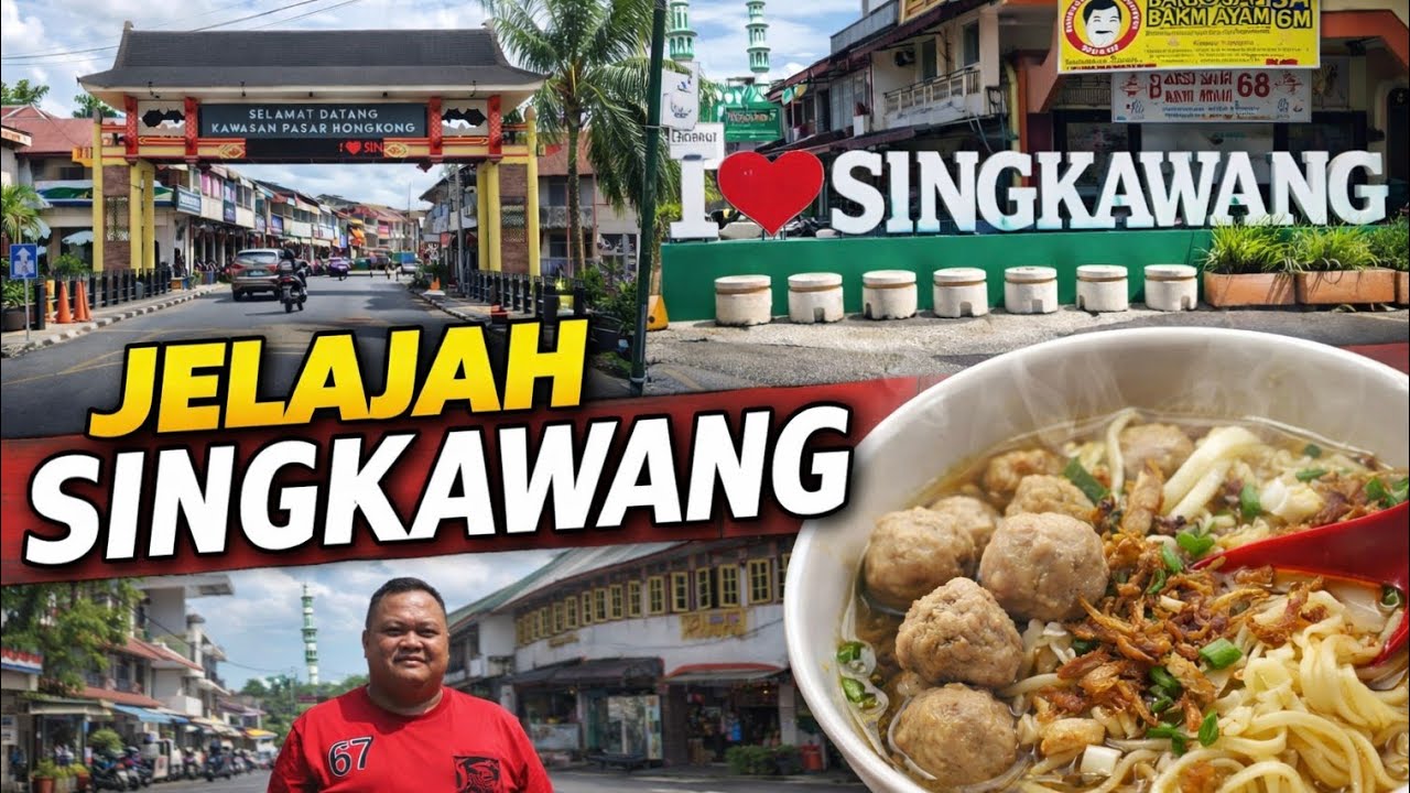 SELAMAT DATANG KE HONG KONG!!! OPSS🤭🤭 PASAR HONG KONG KOTA SINGKAWANG INDONESIA. 👍RECOMMEND 👍