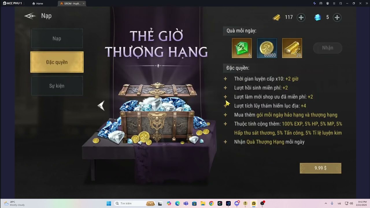 Hướng dẫn build acc SRO mobile - Cày chay không tốn tiền acc vẫn khỏe?