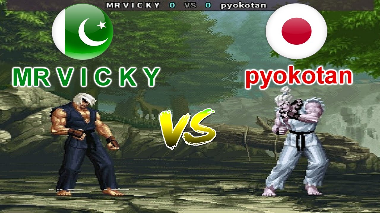 SNK vs. Capcom - SVC Chaos Super Plus - MR V I C K Y vs pyokotan