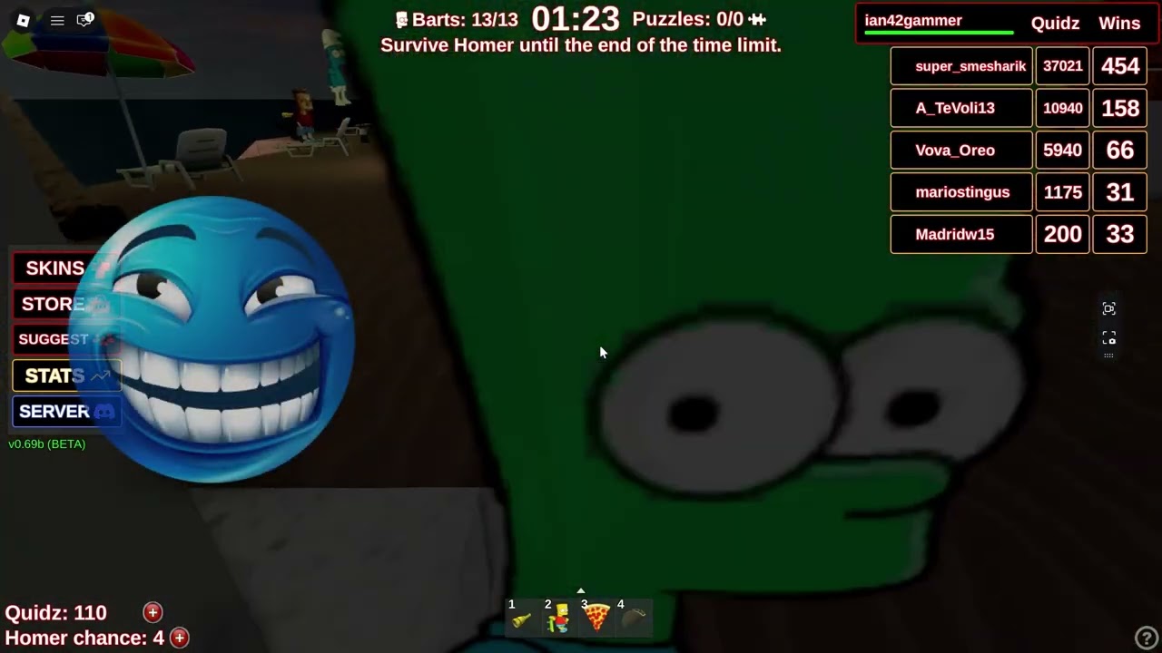 iansito cosmotito juega You vs Homer (JUGADA MAGISTRAL)