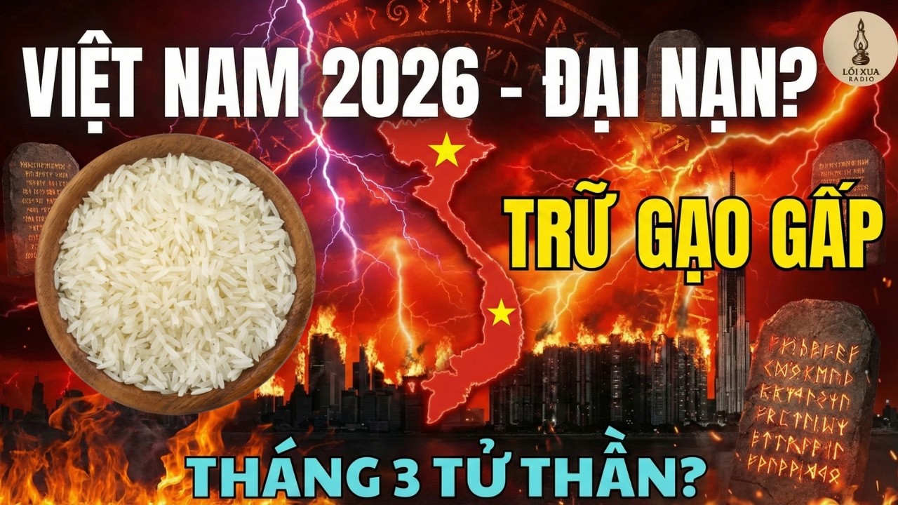 VIỆT NAM 2026 – ĐẠI NẠN TRỮ GẠO GẤP? THÁNG 3 TỬ THẦN GÕ CỬA! | LỐI XƯA RADIO