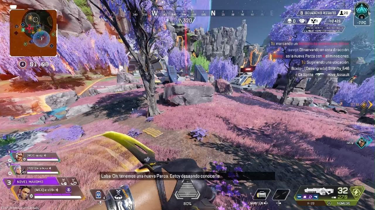 Apex Legends acarreando a diamanco