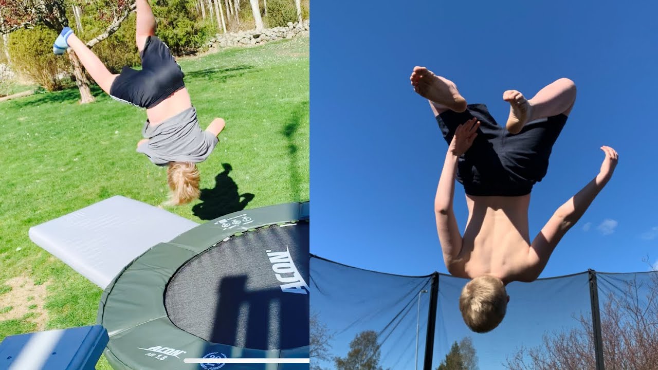 2 helt nya studsmattor🔥