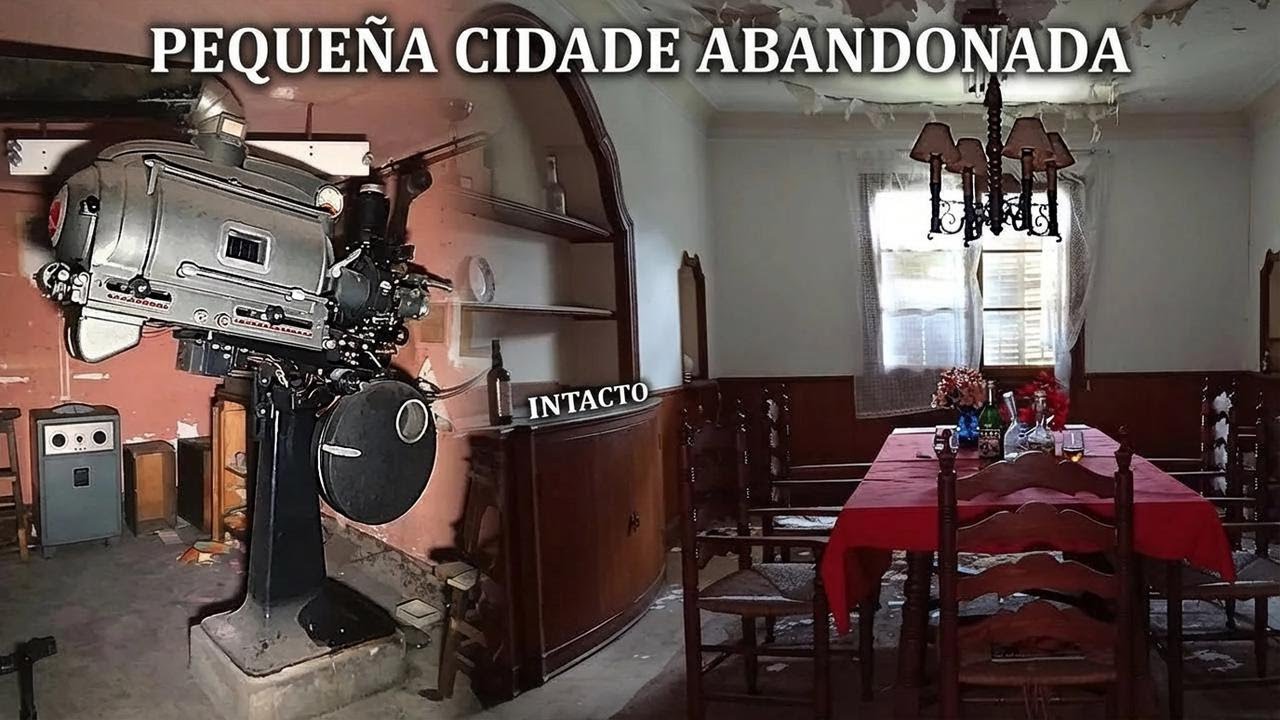 A cidade dos trabalhadores está abandonada, mas tudo ainda está intacto!