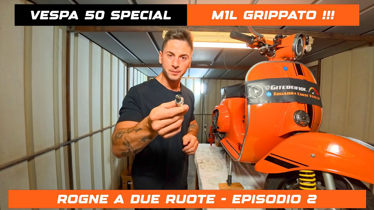 ROGNE A DUE RUOTE - Episodio 2: M1L D60 144cc GRIPPATO!! Vediamo i danni 😱 (Parte 1)