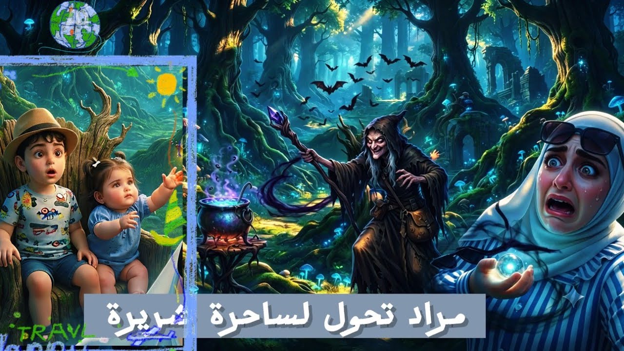 تحدي السحر🪄: مراد صار ساحرة🧙🏻 وماما لازم تنقذه قبل فوات الأوان! ✨🦇🎃
