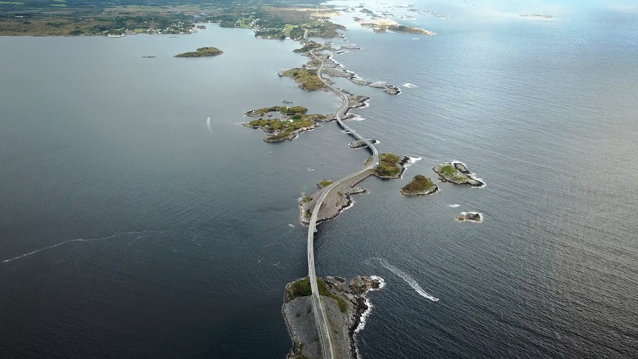 Norway Drone 4K Atlantic Road, Vøringfossen, Stegastein, Oslo