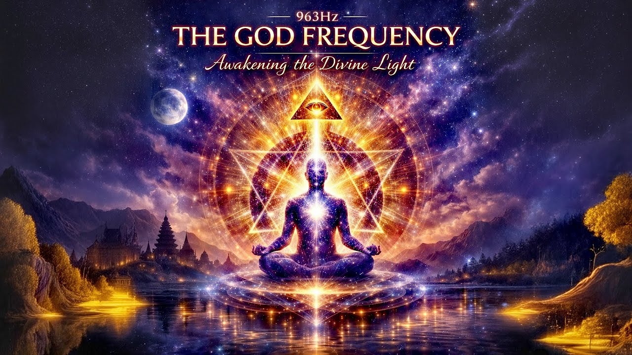 963Hz | The God Frequency : Awakening the Divine Light 