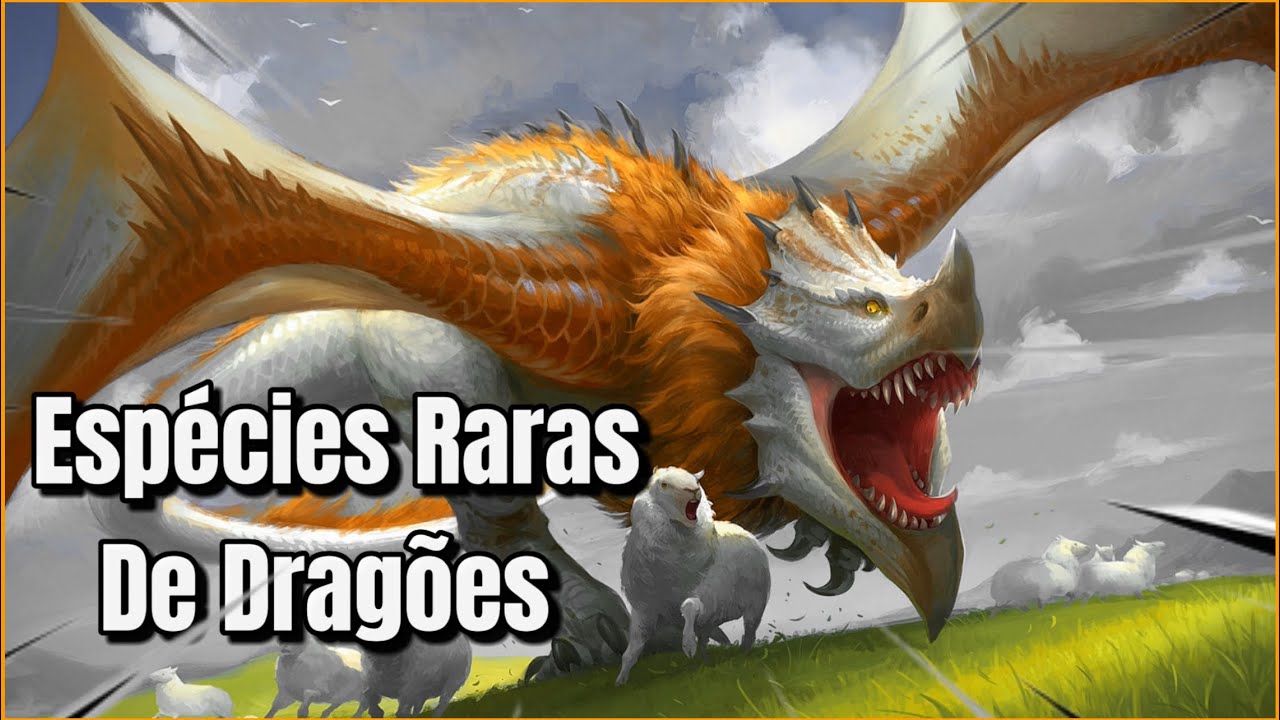 TOP 5 ESPÉCIES DE DRAGÕES QUE NINGUÉM CONHECE!
