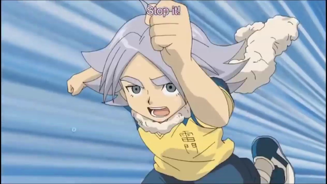 Inazuma Eleven - Fubuki Shirou struggle