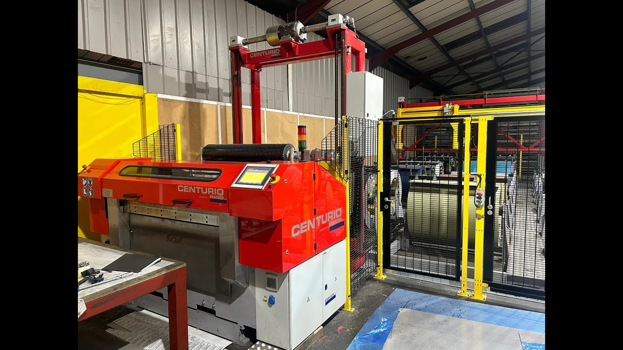 Krasser Centurio 1250 cutting and slitting line