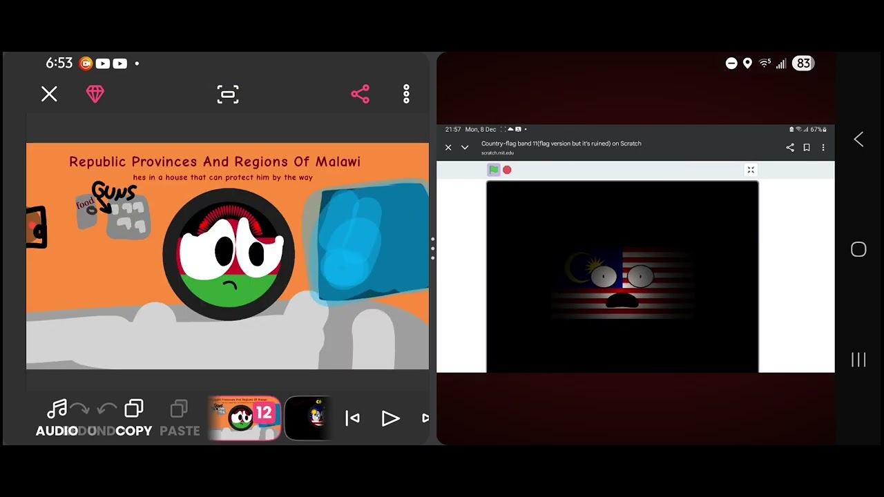 Country Objects Band Horror Remastered 11 (read description and btw malawi is alive)