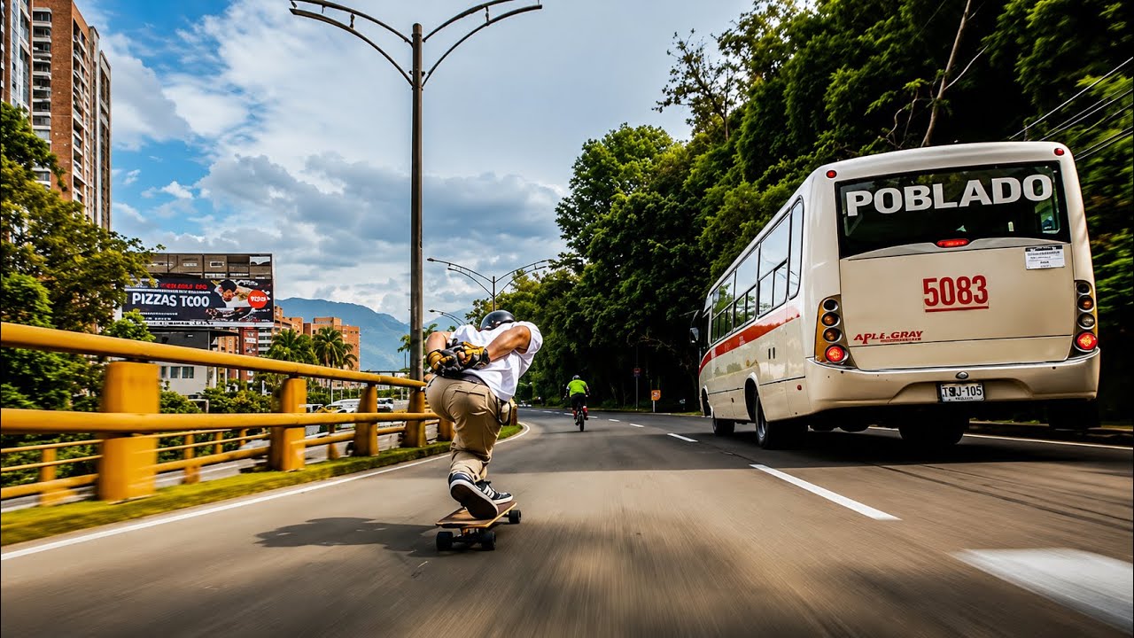 I Skated the Most Dangerous Highway in Colombia