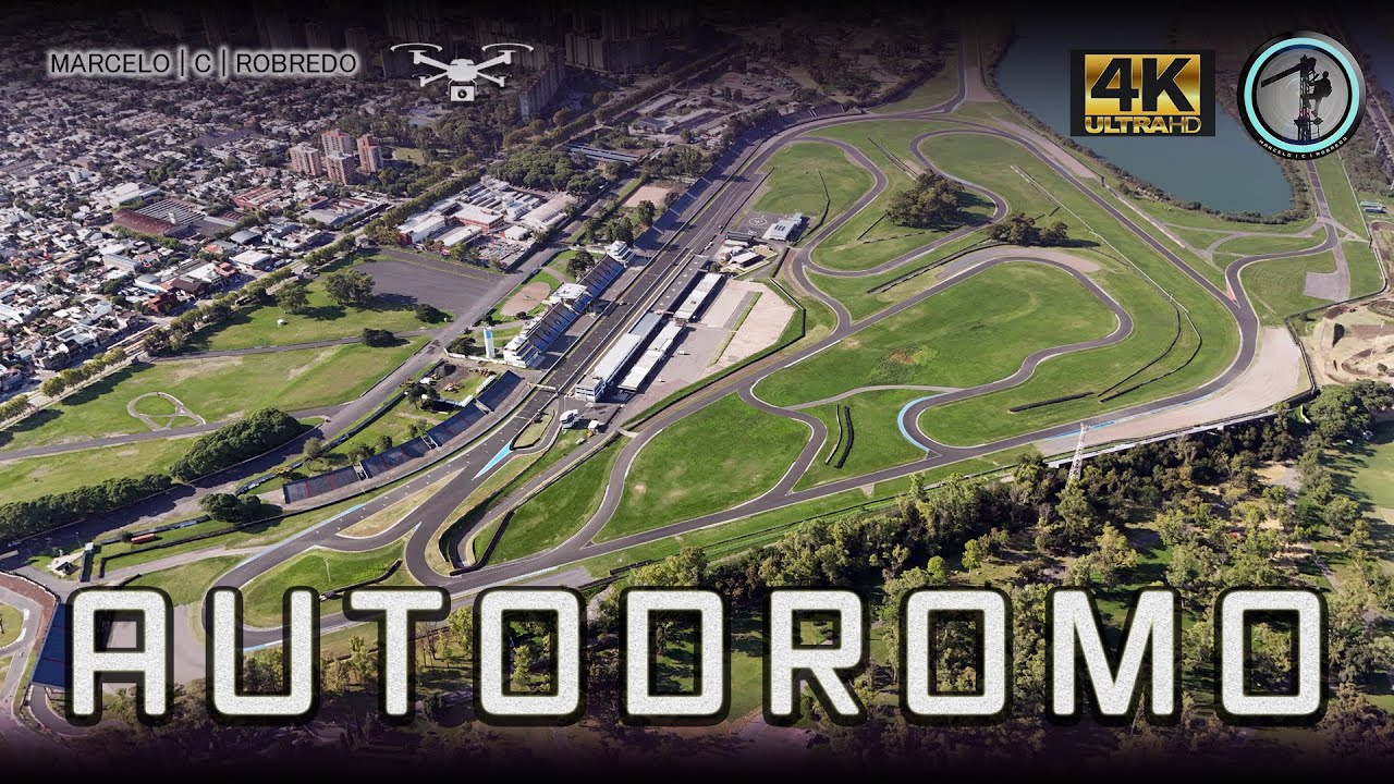 🚁DRON | Autódromo Òscar y Juan Gálvez  | Camera Crash 😥| CABA [4K] [ARG]