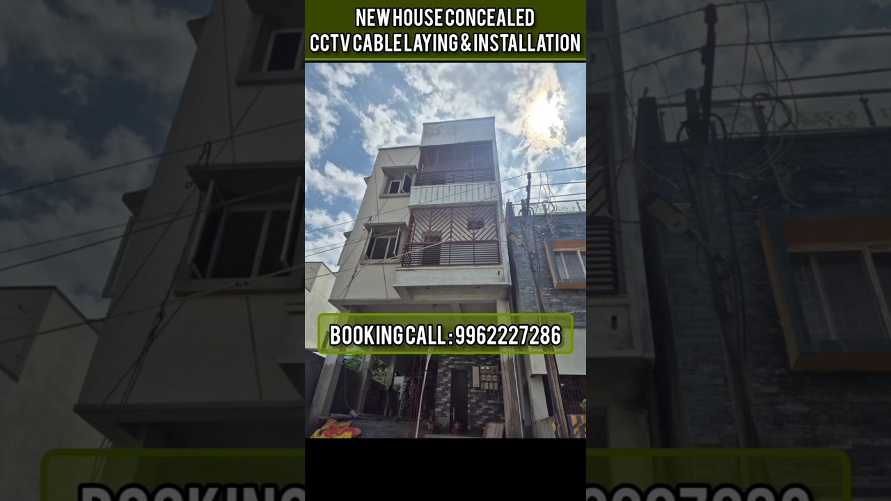 Best CCTV for Newly Constructed Homes Chennai | Uvision 8 Camera Set | AI Detection | 25% Discount