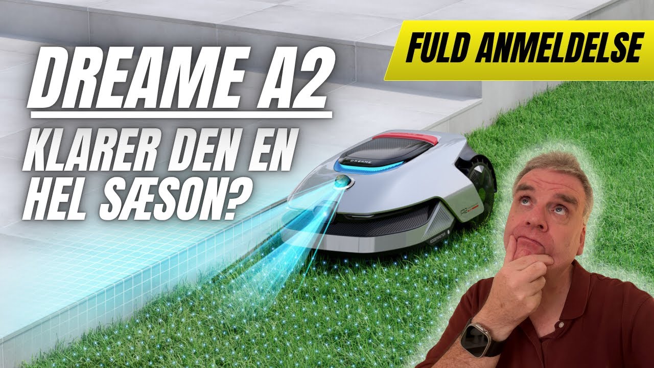Dreame A2: Den bedste robotpl&aelig;neklipper jeg har testet igennem en hel s&aelig;son