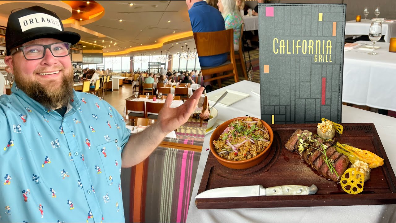 Disney&rsquo;s California Grill NEW Menu | $136 Wagyu Strip Loin & Black Truffle Pizza | Walt Disney World