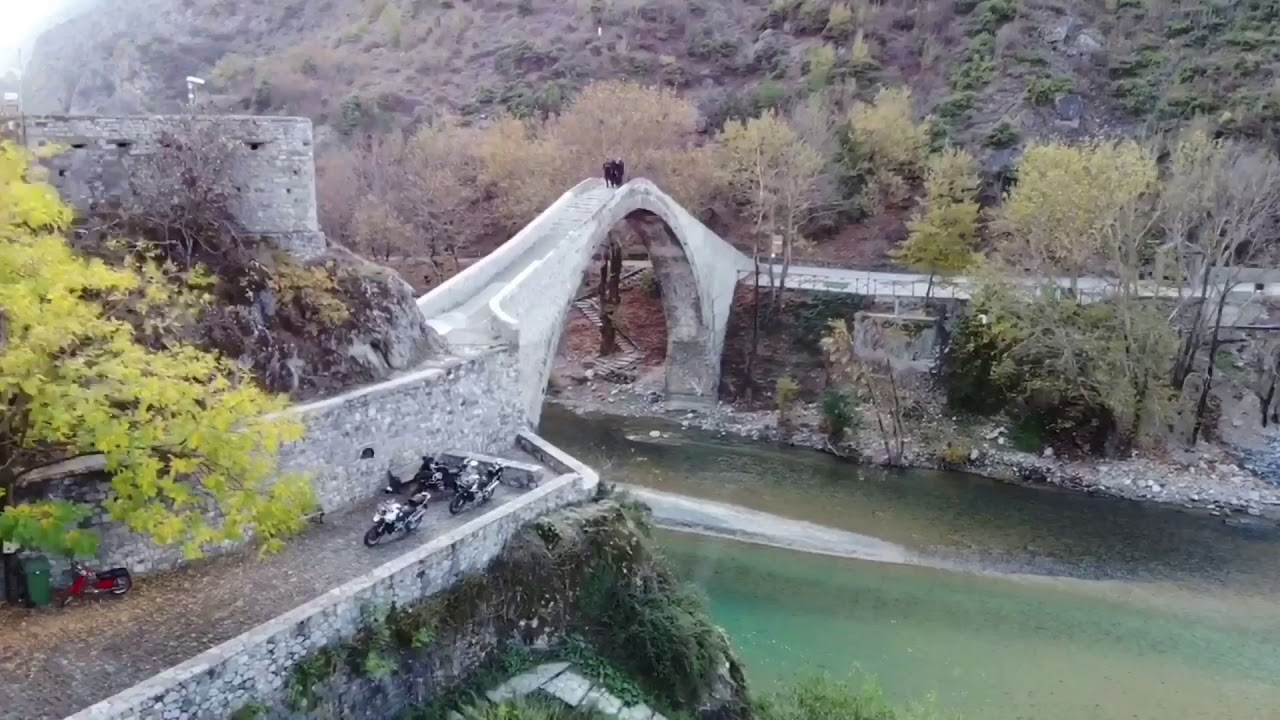 The unique stone bridges of the pindus mountains!!!Real Macedonia/Hellas/dji mavic/GoPro HD/🇬🇷🇬🇷