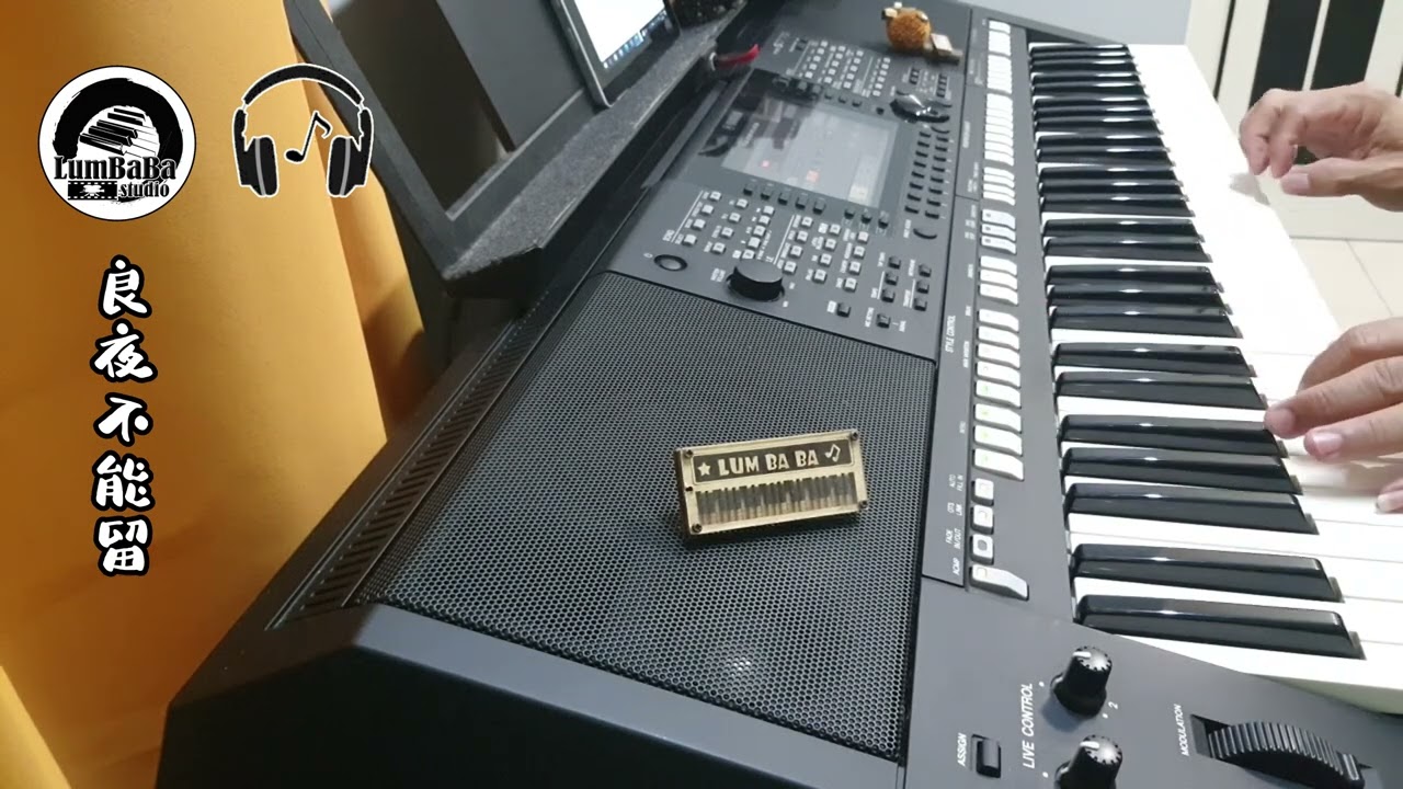 良夜不能留～ 电子琴经典老歌演奏 YAMAHA PSRS 775 Cover By  LumBaBa