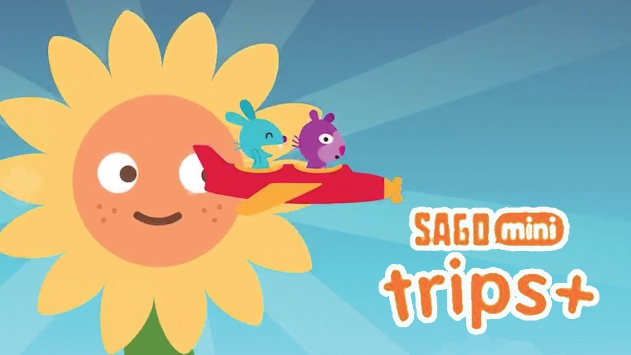 Sago Mini Trips+ - Best Learning for Toddler! | Let's Fly with Robin and Rosie