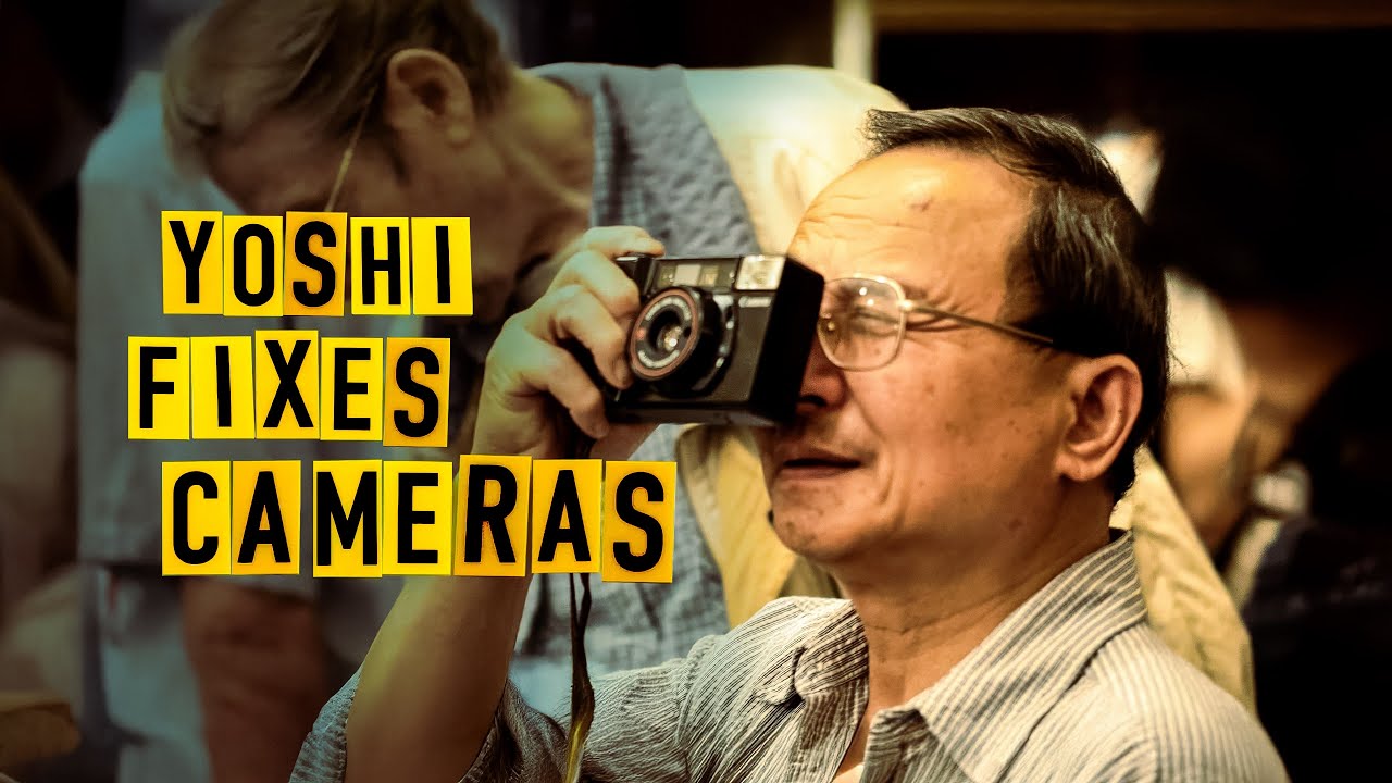 Йоши ремонтирует фотоаппараты | Документальный фильм о цифровых фотоаппаратах