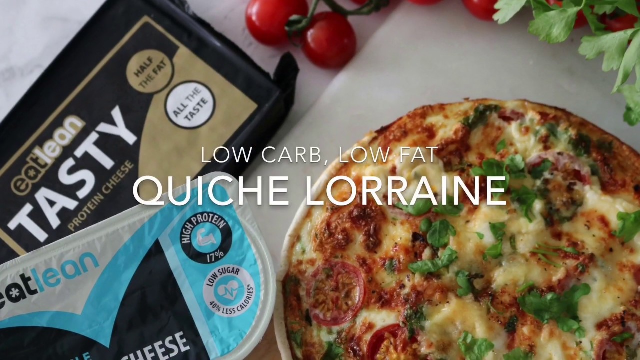 Low Carb, Low Fat Quiche Lorraine Recipe - Eatlean