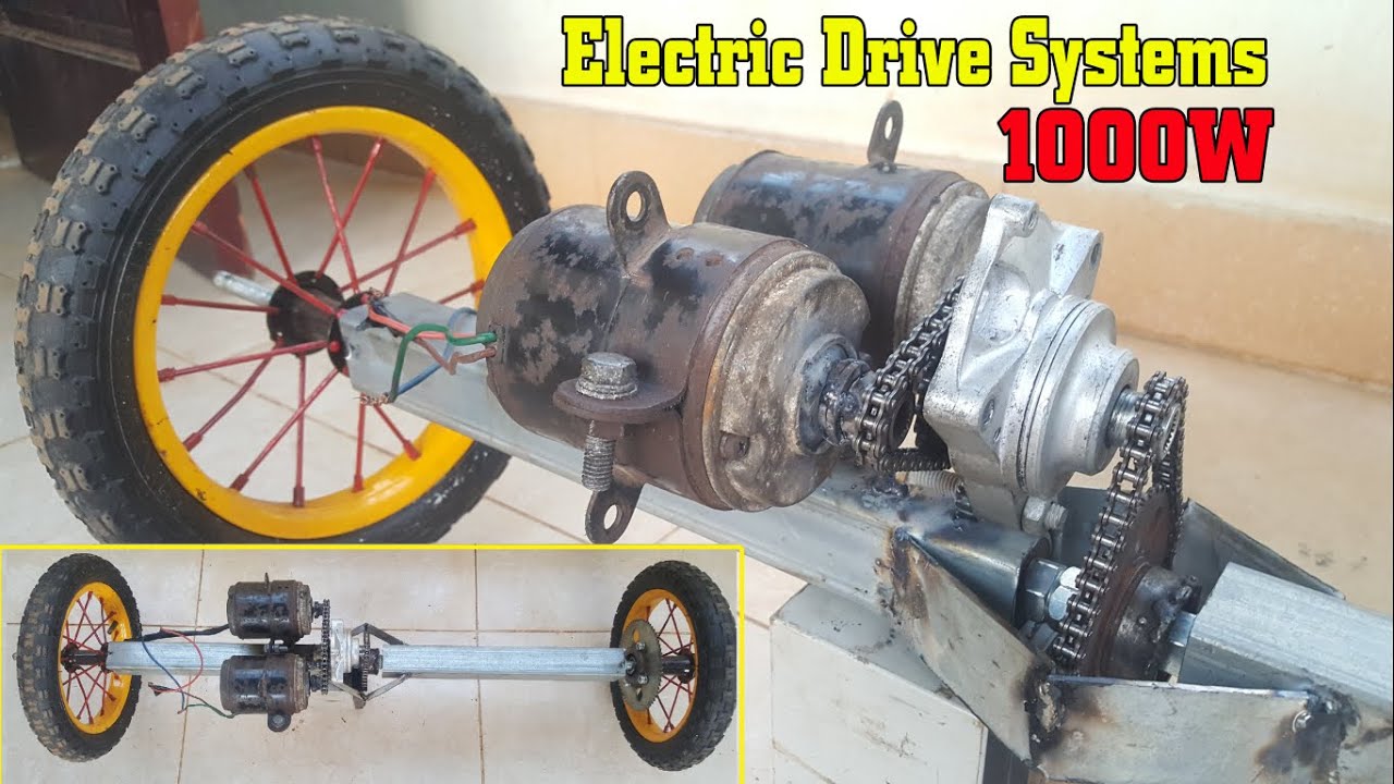 Build a Electric Drive Systems 12v 1000w For Mini Electric car