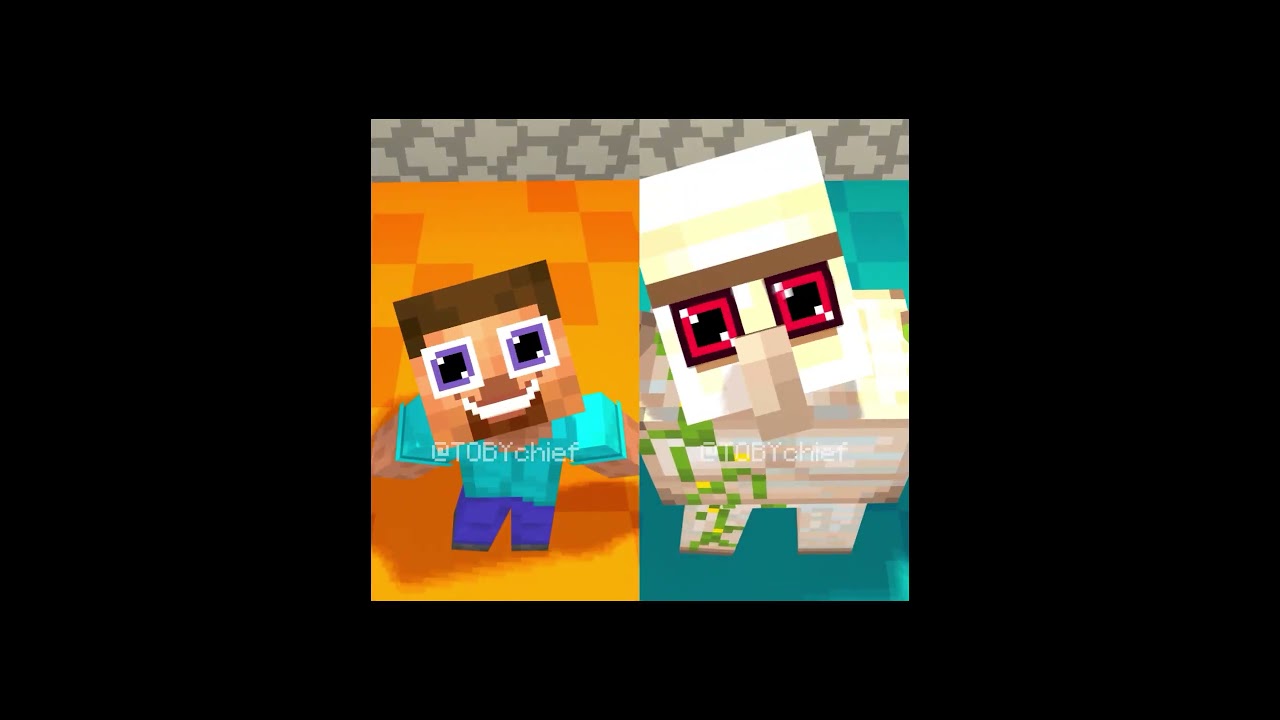 Alex VS Villager | Who is BEST? | Not Cute Anymore Trend🕺 #minecraft #shorts