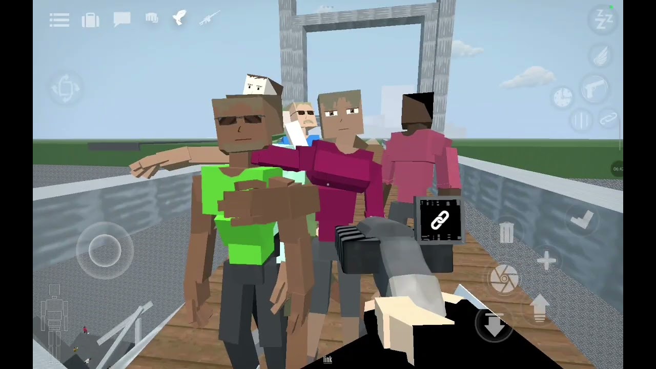 Brincando na ponte do mapa do gorebox 